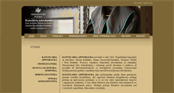 Desktop Screenshot of adwokatzpasja.pl